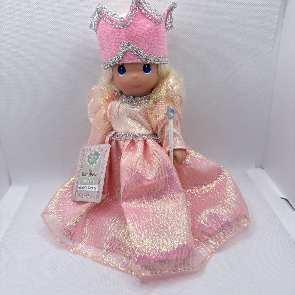 Precious Moments Witch-ful Thinking The Doll Maker 7" Glenda Doll Tags